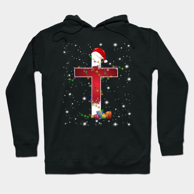 The Cross Christmas Day Costume Gift Hoodie by Ohooha